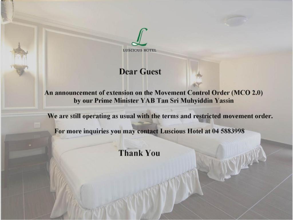 Luscious Hotel Bukit Mertajam Buitenkant foto